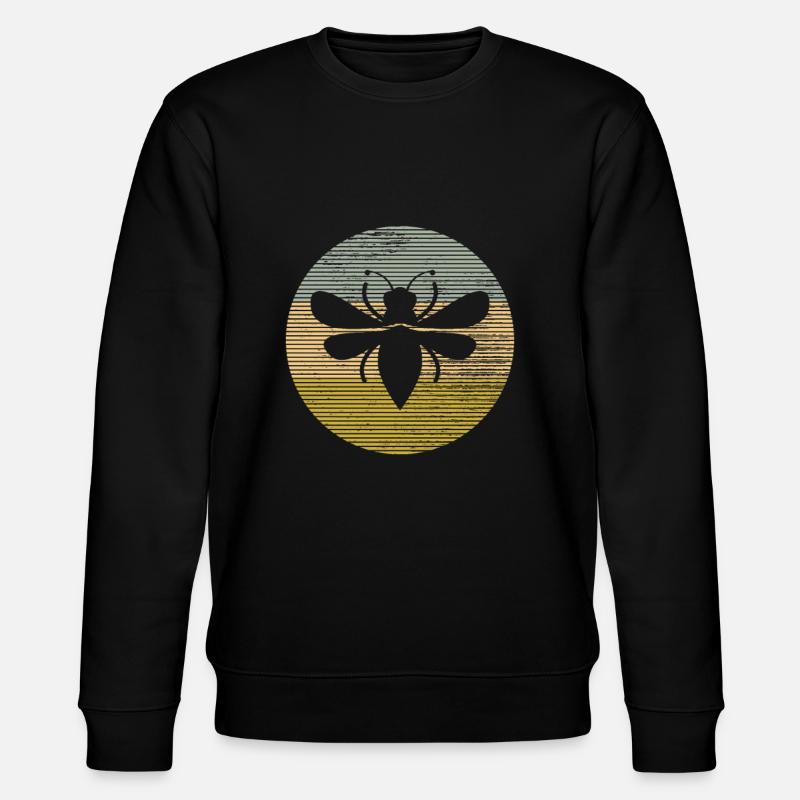 Abeille - Sweat bio CHANGER Stanley/Stella Unisexe - noir