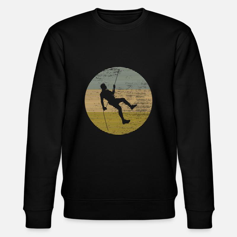 Climb - Stanley/Stella CHANGER Unisex Organic Sweatshirt - black