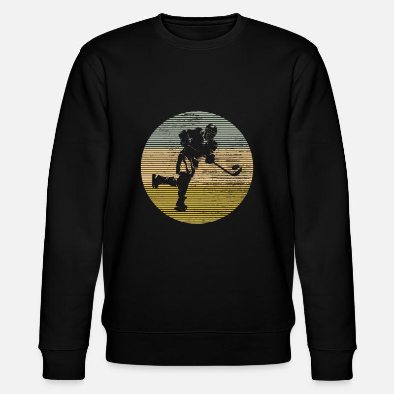 Hockey sur glace - Sweat bio CHANGER Stanley/Stella Unisexe - noir