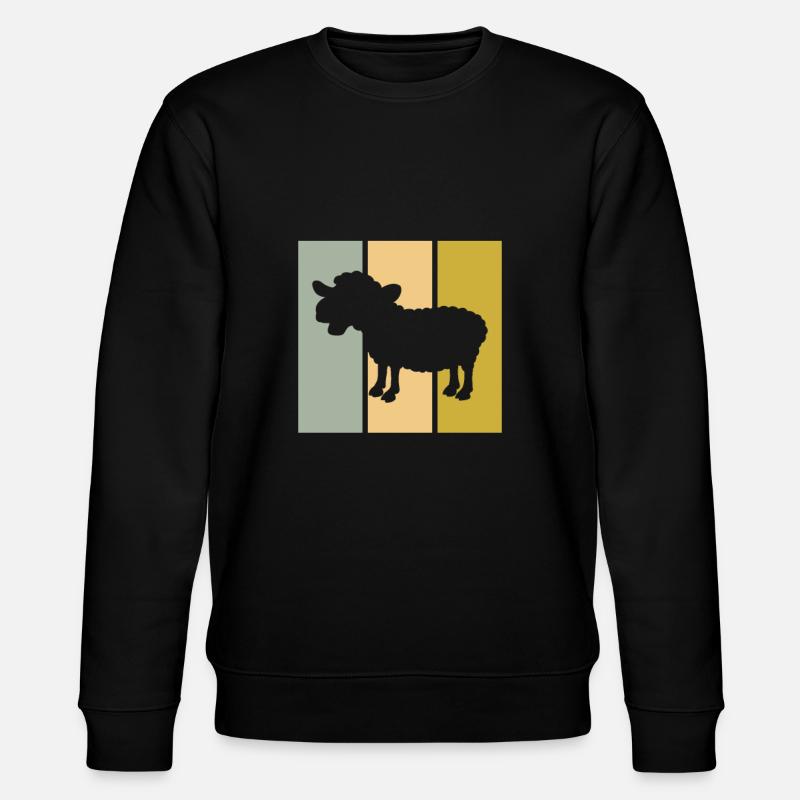 Sheep - Stanley/Stella CHANGER Unisex Organic Sweatshirt - black