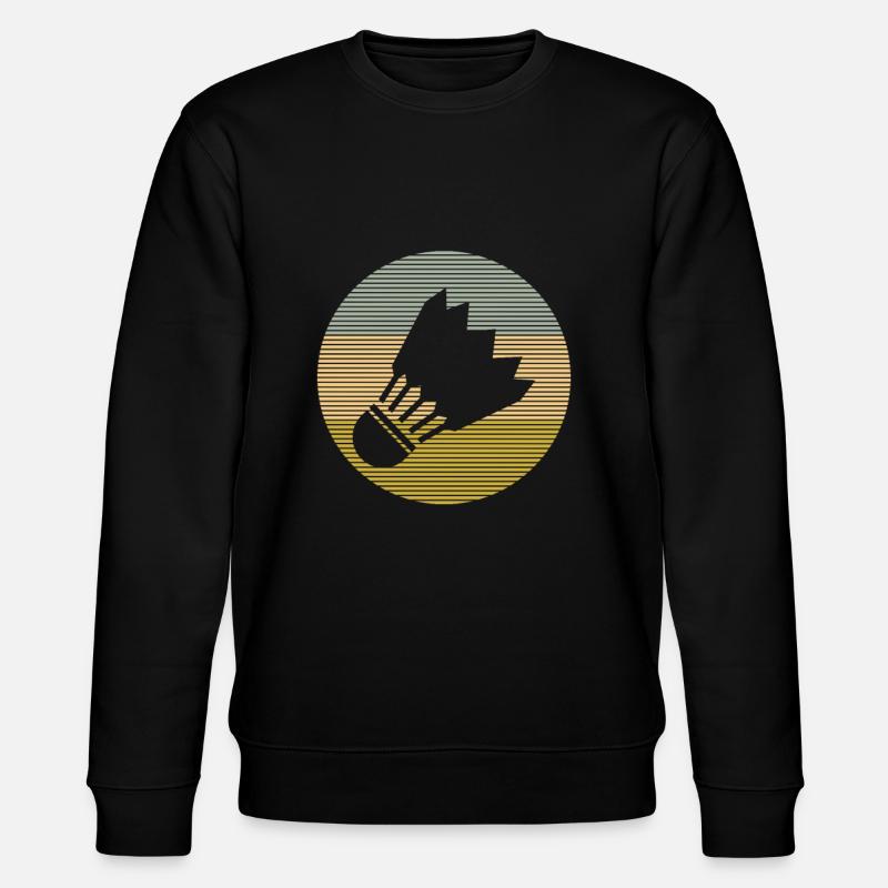 Shuttlecock - Stanley/Stella CHANGER Unisex Organic Sweatshirt - black