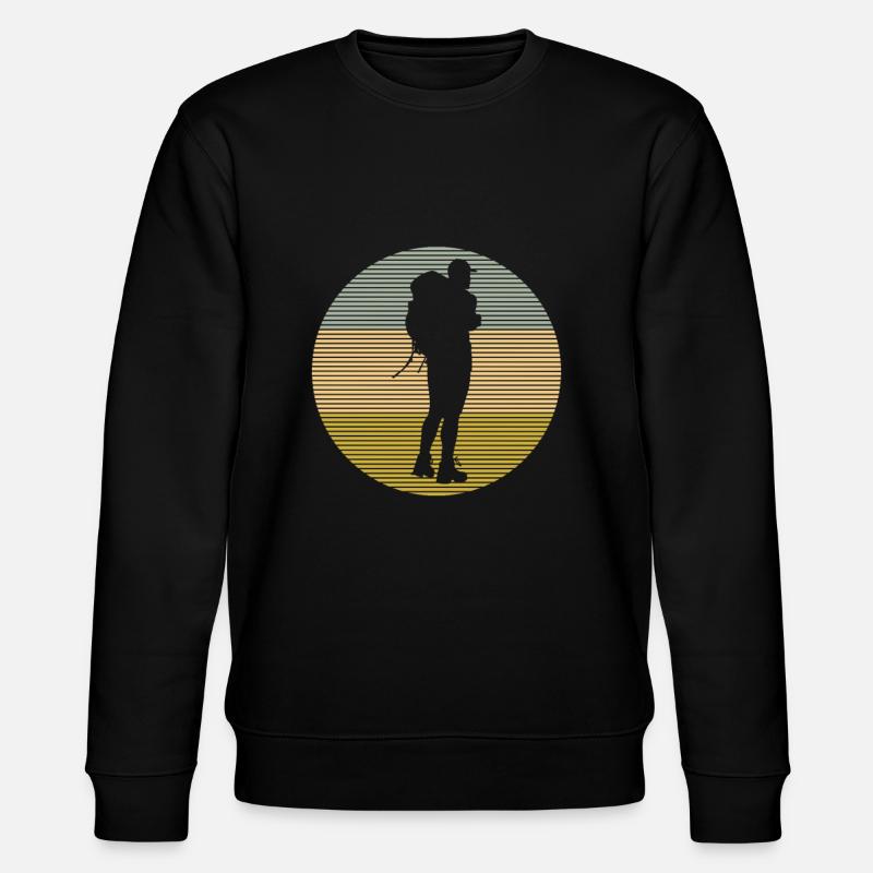 Alpinisme - Sweat bio CHANGER Stanley/Stella Unisexe - noir