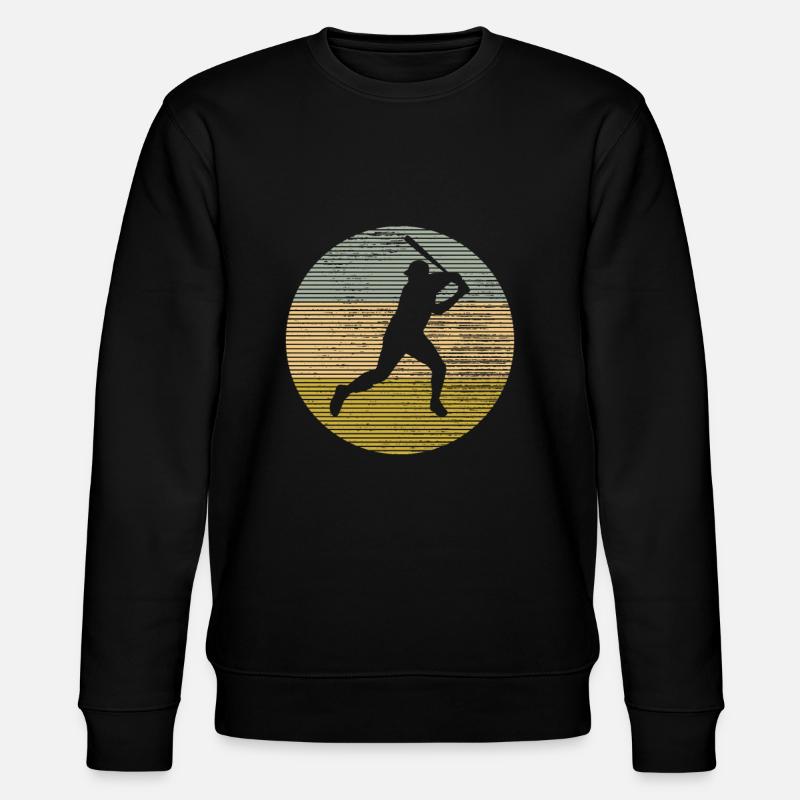 Baseball - Stanley/Stella Unisex Bio-Sweatshirt CHANGER  - Schwarz