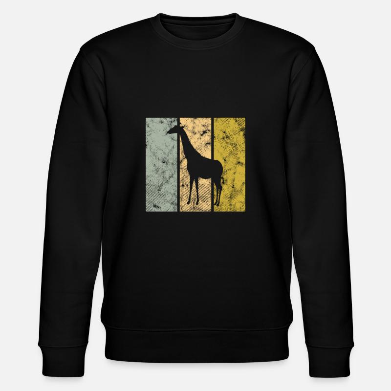 Girafe - Sweat bio CHANGER Stanley/Stella Unisexe - noir