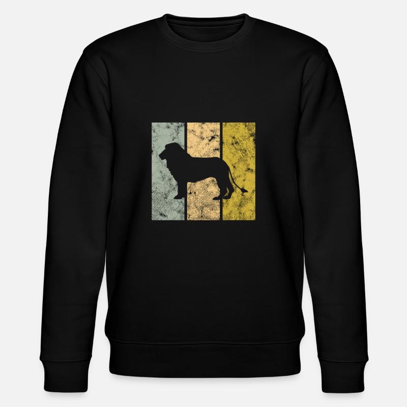 Löwe - Stanley/Stella Unisex Bio-Sweatshirt CHANGER  - Schwarz