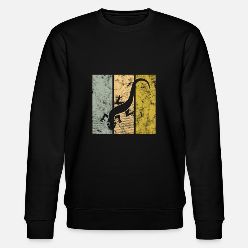 Lizard - Stanley/Stella CHANGER Unisex Organic Sweatshirt - black