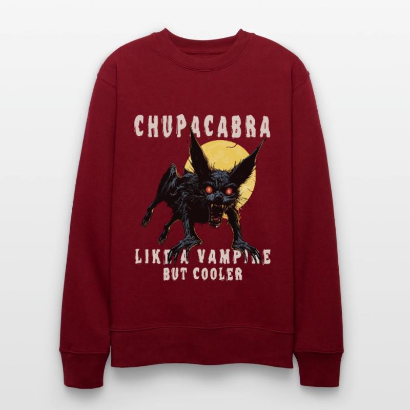 Chupacabra comme un vampire, mais plus cool - cryptide Sweat bio CHANGER Stanley/Stella Unisexe