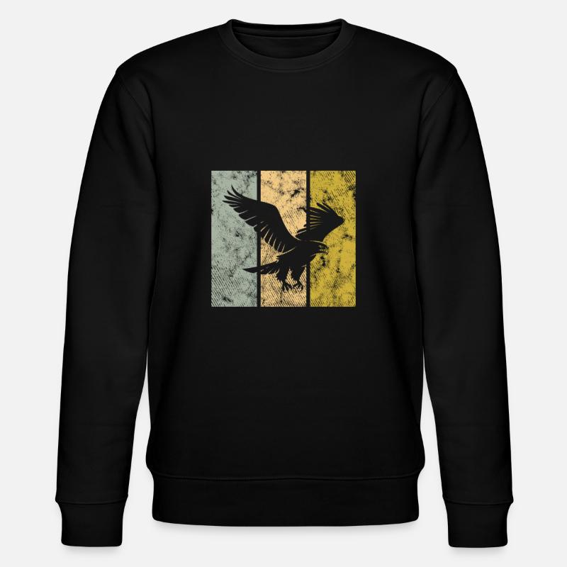 Eagle - Stanley/Stella CHANGER Unisex Organic Sweatshirt - black
