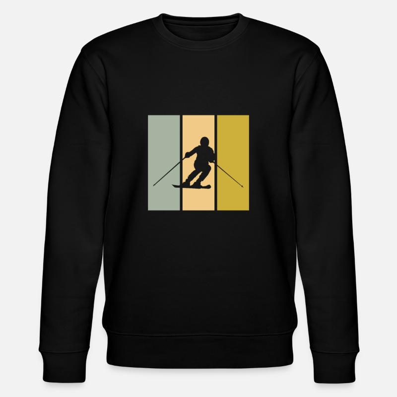 Ski - Sweat bio CHANGER Stanley/Stella Unisexe - noir