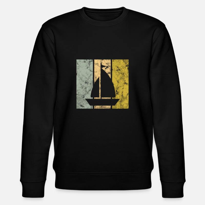 Sailing - Stanley/Stella Unisex Bio-Sweatshirt CHANGER  - Schwarz