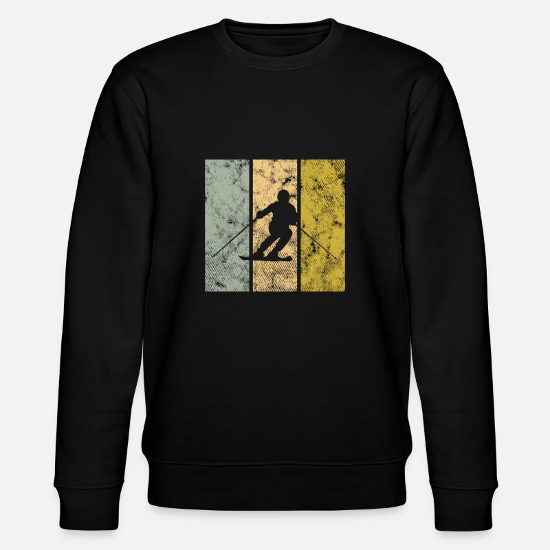 Ski - Sweat bio CHANGER Stanley/Stella Unisexe - noir