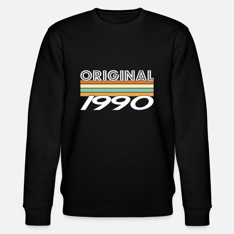 Original 1991 - Stanley/Stella Unisex Bio-Sweatshirt CHANGER - Schwarz