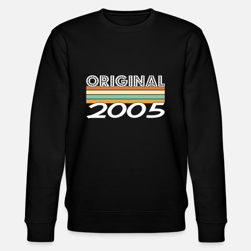 Original 2005 - Stanley/Stella CHANGER Unisex Organic Sweatshirt - black