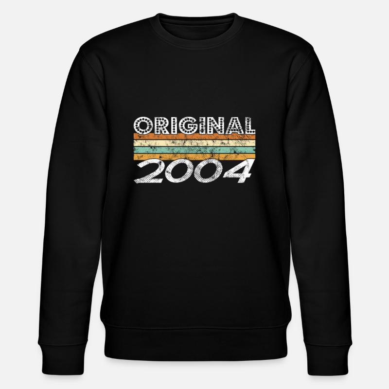 Original 2004 - Stanley/Stella Unisex Bio-Sweatshirt CHANGER  - Schwarz