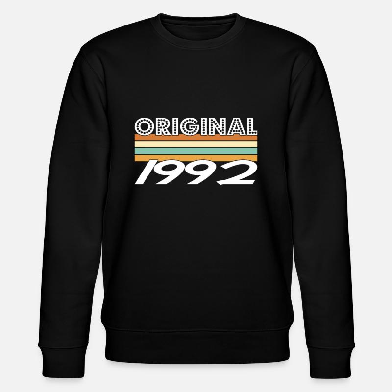 Original 1992 - Sweat bio CHANGER Stanley/Stella Unisexe - noir