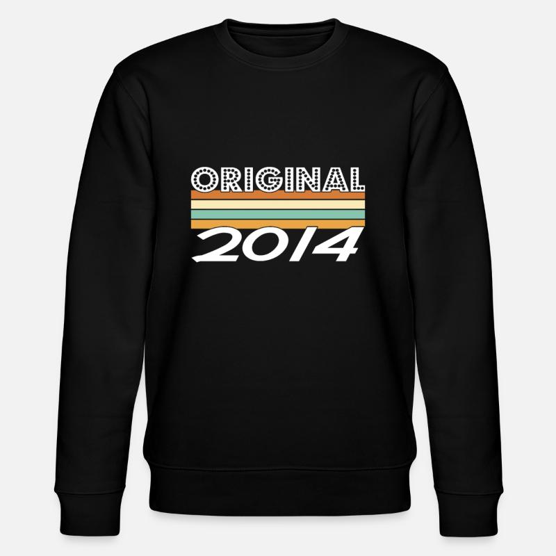 Original 2014 - Stanley/Stella Unisex Bio-Sweatshirt CHANGER  - Schwarz