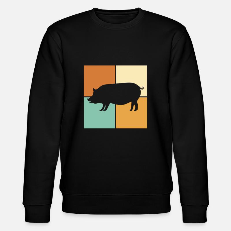 Cochon - Sweat bio CHANGER Stanley/Stella Unisexe - noir