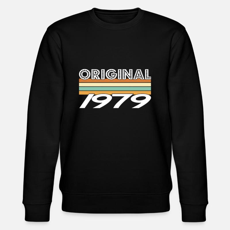 Original 1979 - Stanley/Stella Unisex Bio-Sweatshirt CHANGER  - Schwarz