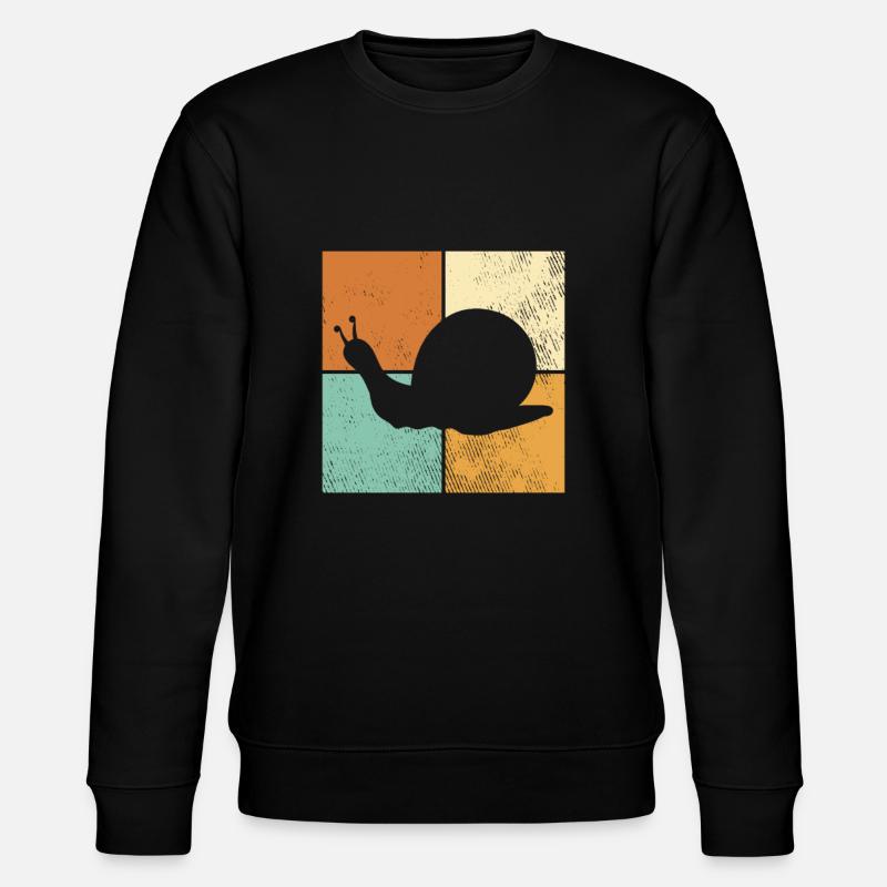 Escargot - Sweat bio CHANGER Stanley/Stella Unisexe - noir