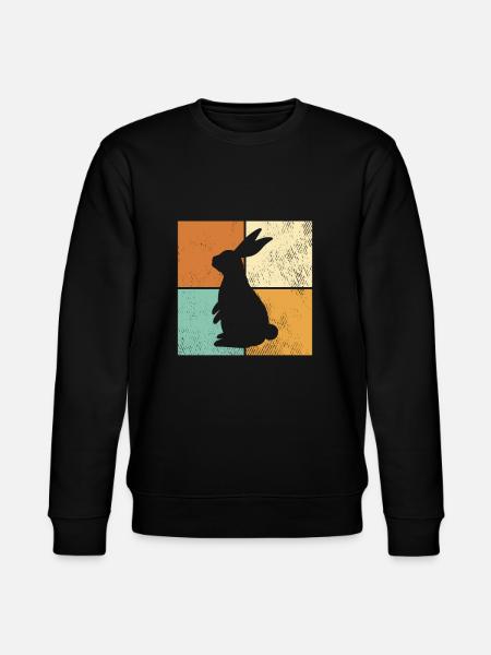 Hare - Stanley/Stella CHANGER Unisex Organic Sweatshirt - black
