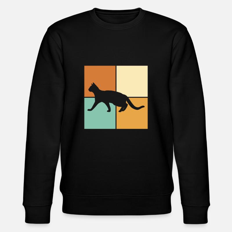 Kuh - Stanley/Stella Unisex Bio-Sweatshirt CHANGER  - Schwarz