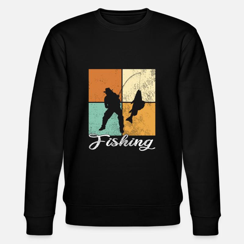 Pêche - Sweat bio CHANGER Stanley/Stella Unisexe - noir