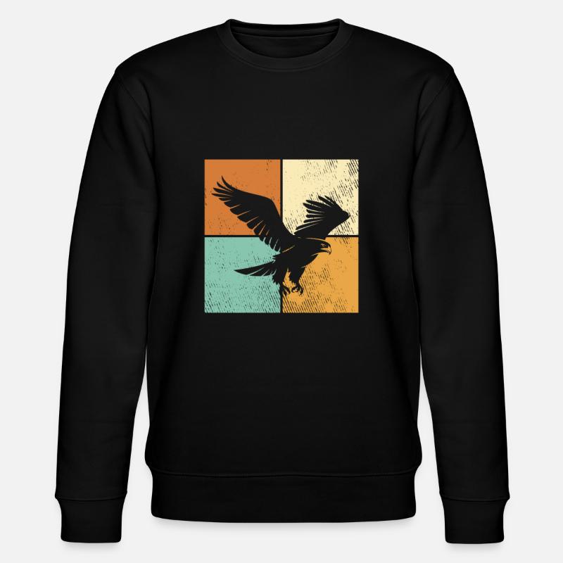 Eagle - Stanley/Stella CHANGER Unisex Organic Sweatshirt - black