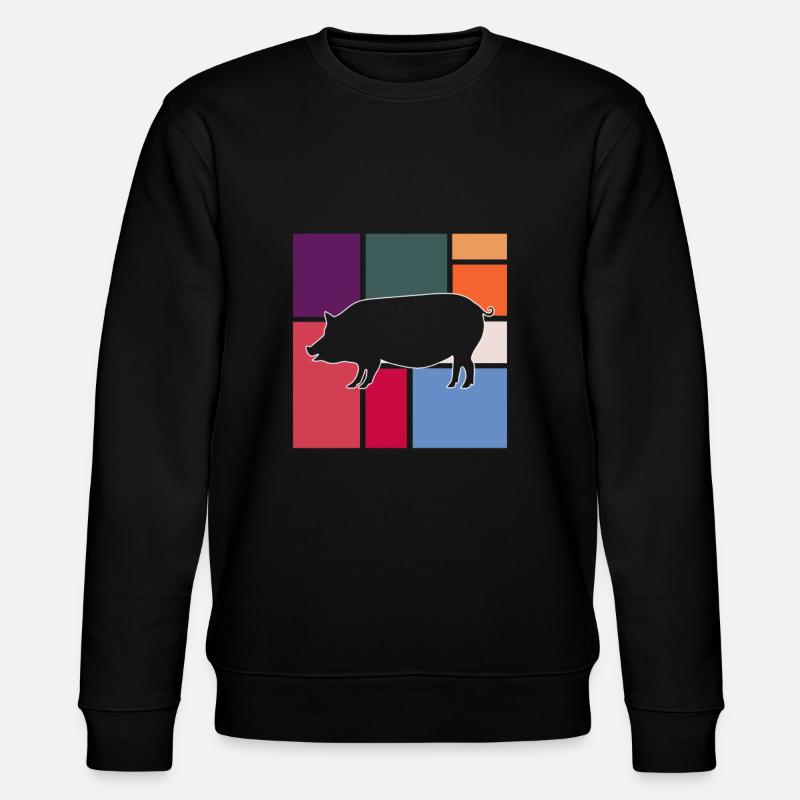 Cochon - Sweat bio CHANGER Stanley/Stella Unisexe - noir