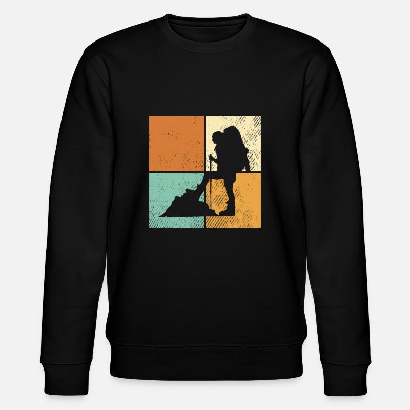 Alpinisme - Sweat bio CHANGER Stanley/Stella Unisexe - noir