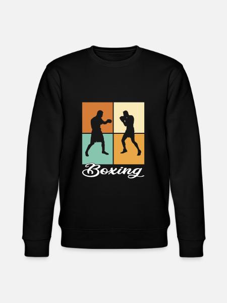 Boxe - Sweat bio CHANGER Stanley/Stella Unisexe - noir