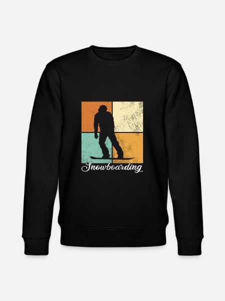 Snowboarding - Stanley/Stella Unisex Bio-Sweatshirt CHANGER  - Schwarz