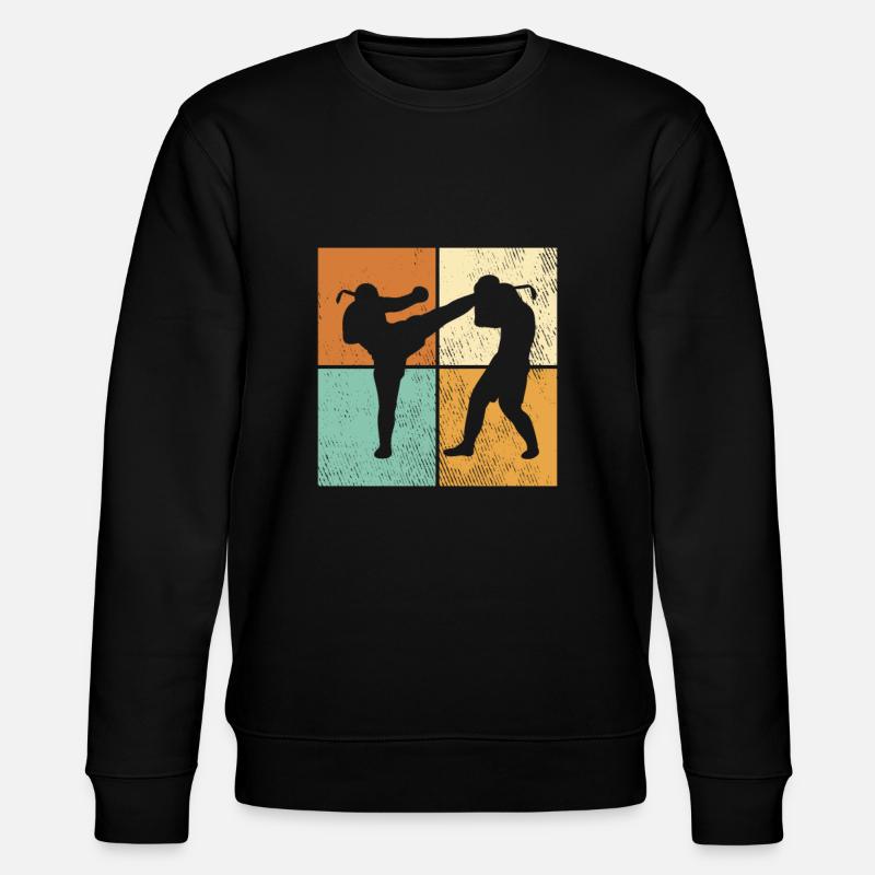 MMA - Stanley/Stella Unisex Bio-Sweatshirt CHANGER  - Schwarz