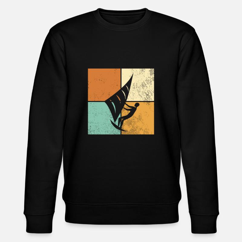 Kite surf - Sweat bio CHANGER Stanley/Stella Unisexe - noir