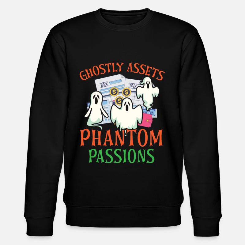 Gespenstisches Vermögen Phantom Leidenschaften Gru - Stanley/Stella Unisex Bio-Sweatshirt CHANGER  - Schwarz
