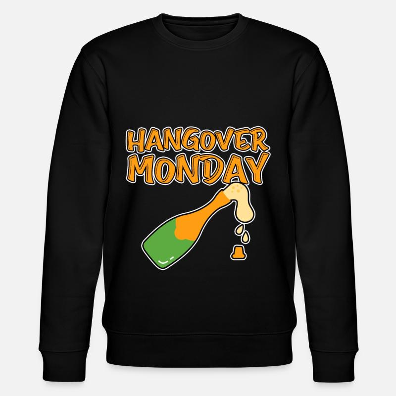 Hangover Monday 2 - Stanley/Stella CHANGER Unisex Organic Sweatshirt - black