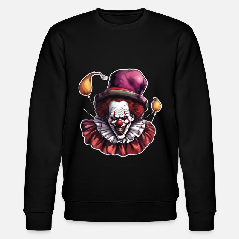 Clown - Sweat bio CHANGER Stanley/Stella Unisexe - noir