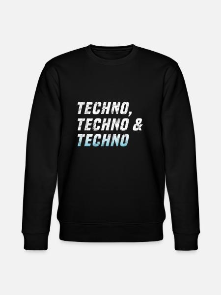 Techno Techno Techno - Sweat bio CHANGER Stanley/Stella Unisexe - noir
