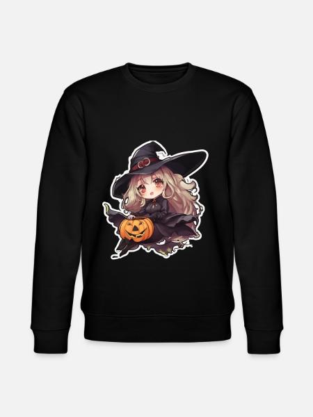 Hexe Halloween - Stanley/Stella Unisex Bio-Sweatshirt CHANGER  - Schwarz