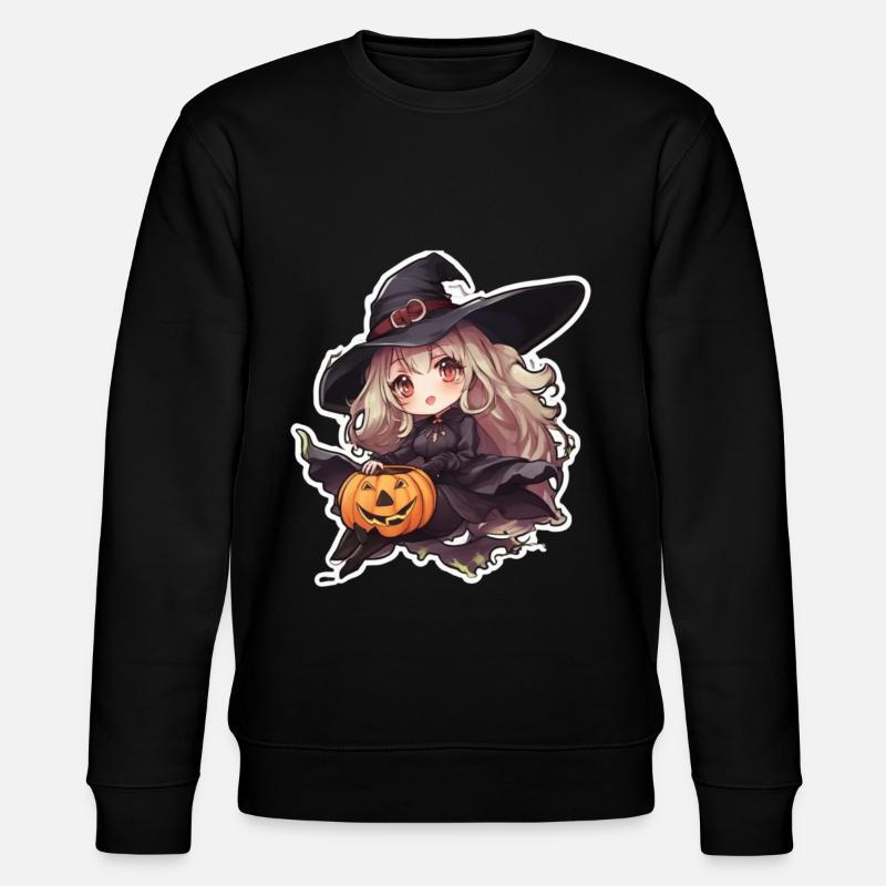 Witch Halloween - Stanley/Stella CHANGER Unisex Organic Sweatshirt - black