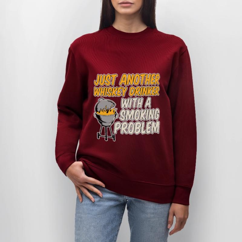 Just Another Whiskey Drinker With Smoking Problem2 Stanley/Stella Unisex Bio-Sweatshirt CHANGER 