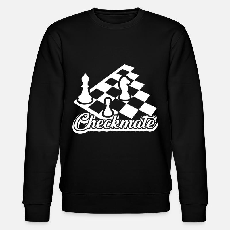 Chess Chess Checkmate - Stanley/Stella CHANGER Unisex Organic Sweatshirt - black