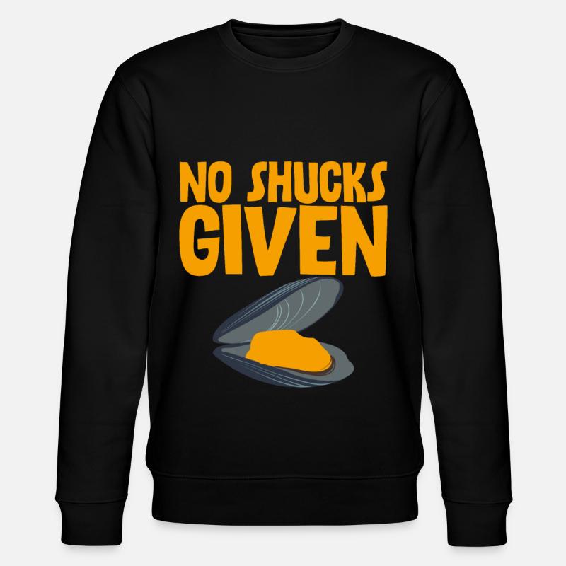 No Shucks Given 2 - Stanley/Stella Unisex Bio-Sweatshirt CHANGER  - Schwarz