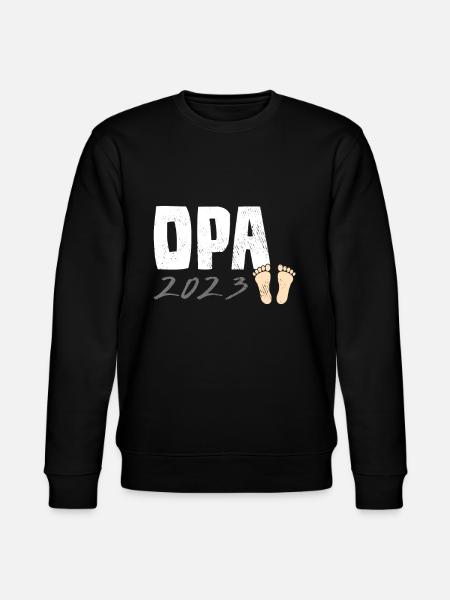 Opa 2023 - Stanley/Stella Unisex Bio-Sweatshirt CHANGER - Schwarz