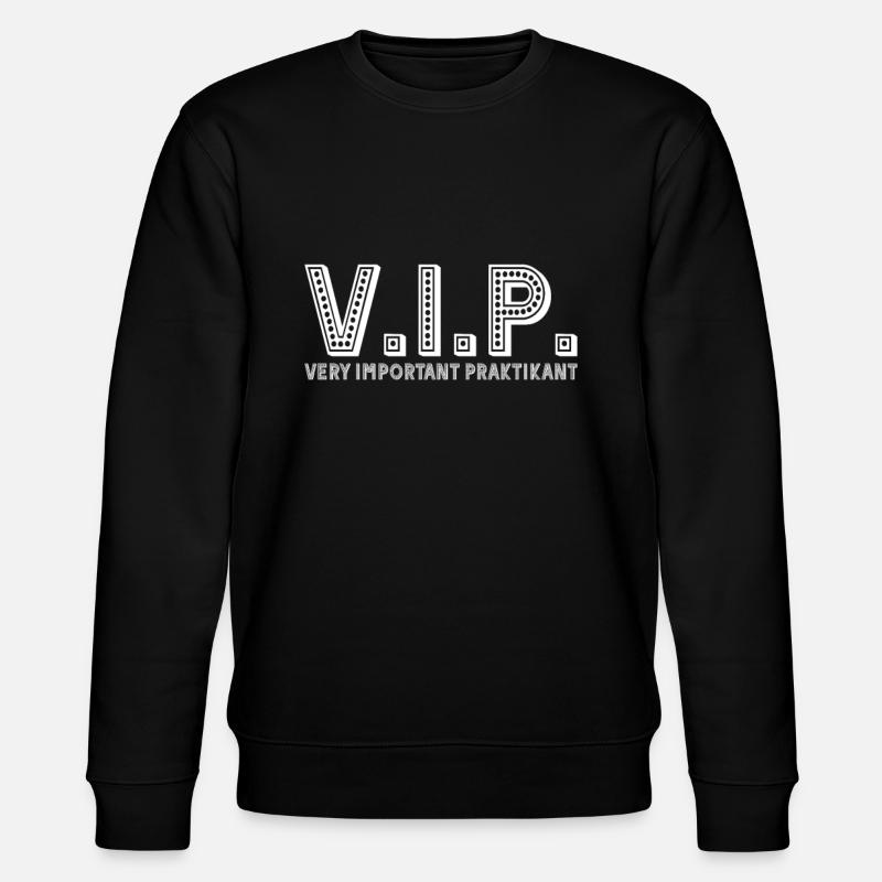 important intern - Stanley/Stella CHANGER Unisex Organic Sweatshirt - black