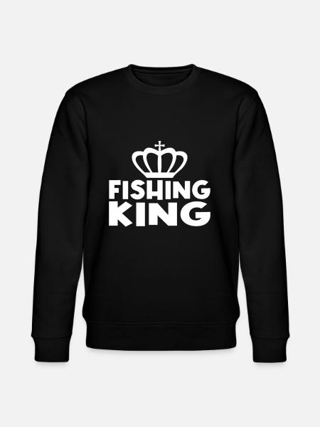 Fishing King - Stanley/Stella CHANGER Unisex Organic Sweatshirt - black