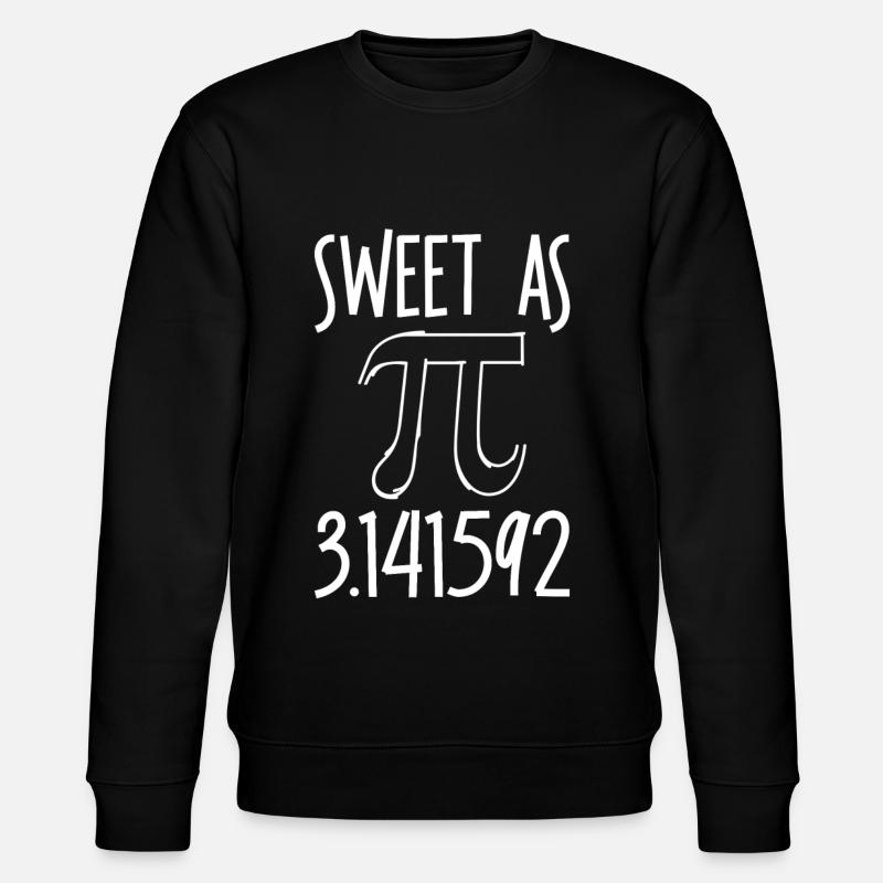 Sweet As 3.141592 2 - Stanley/Stella CHANGER Unisex Organic Sweatshirt - black