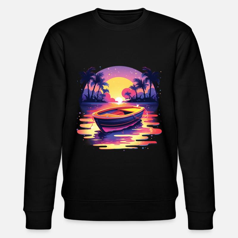 Bateau - Sweat bio CHANGER Stanley/Stella Unisexe - noir