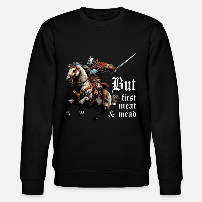 Mais première viande - Sweat bio CHANGER Stanley/Stella Unisexe - noir