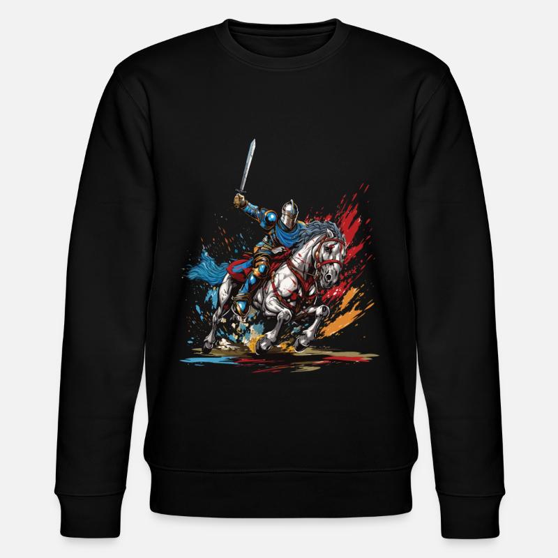 Renaissance Festivals Medieval - Stanley/Stella CHANGER Unisex Organic Sweatshirt - black