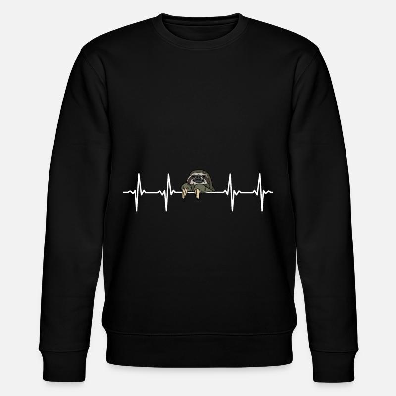 Pouls paresseux - Sweat bio CHANGER Stanley/Stella Unisexe - noir